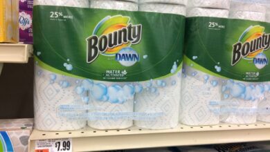 Sales of Dawn and Bounty paper towels are rising