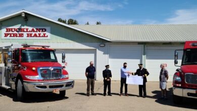 Paper Excellence makes donation to volunteer fire department after Cloverdale wildfire