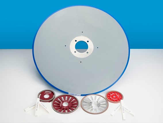Kinetic provides log saw blades for the tissue converting industry