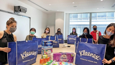 K-C Singapore partnered with the social service agency to donate care packages to senior citizens
