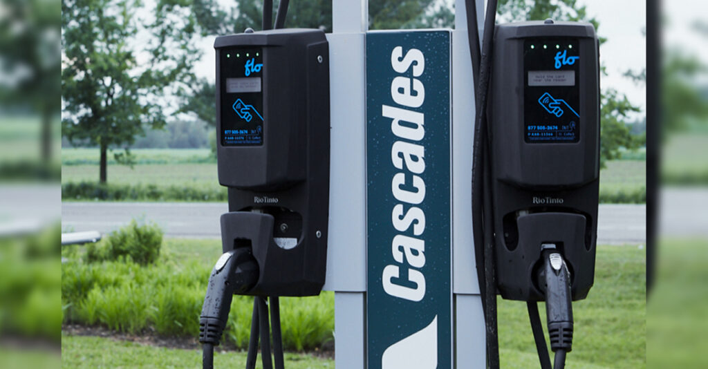 Cascades employees have chosen to drive electric