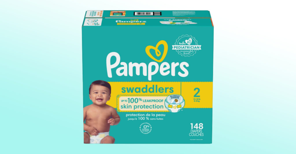 Pampers launches diaper with new blowout barrier